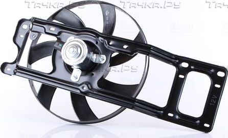 Вентилятор радиатора двигателя Nissens (полимерный материал) для Renault Clio II 1998-2013. Артикул 85254