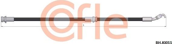 Тормозной шланг Cofle. Артикул 92.BH.KI011