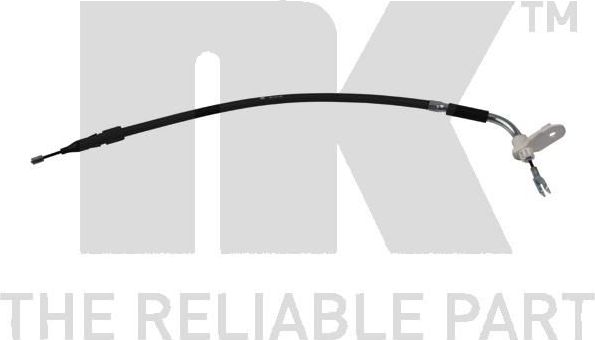 Трос ручника (тросик ручного тормоза) NK. Артикул 903366