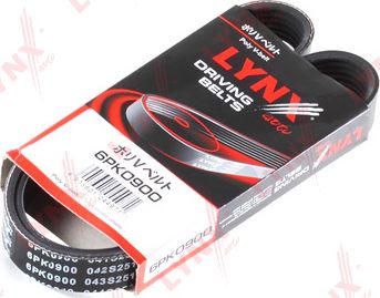 Приводной ремень поликлиновой LYNXauto. Артикул 6PK0900