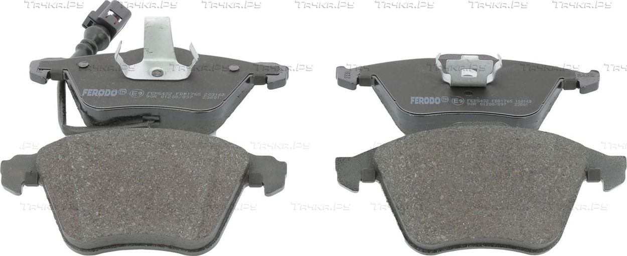 Тормозные колодки Ferodo Premier передние для Volkswagen Passat CC I 2008-2011. Артикул FDB1765