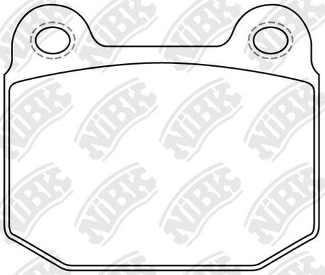 Тормозные колодки NiBK. Артикул PN0226