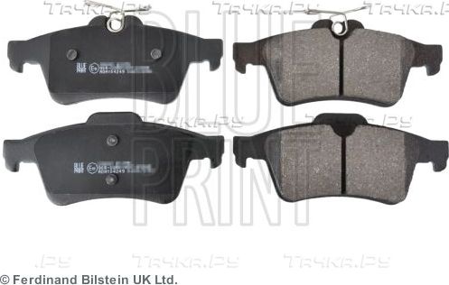 Тормозные колодки Blue Print задние для Ford Transit Connect I 2002-2013. Артикул ADA104249
