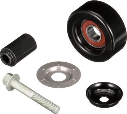 Направляющий (ведущий) ролик приводного поликлинового ремня Gates (Металл). Артикул T39277