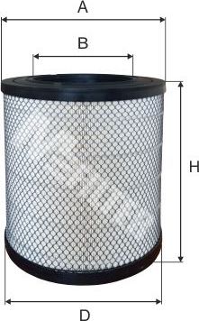 Воздушный фильтр MFilter. Артикул A 8094