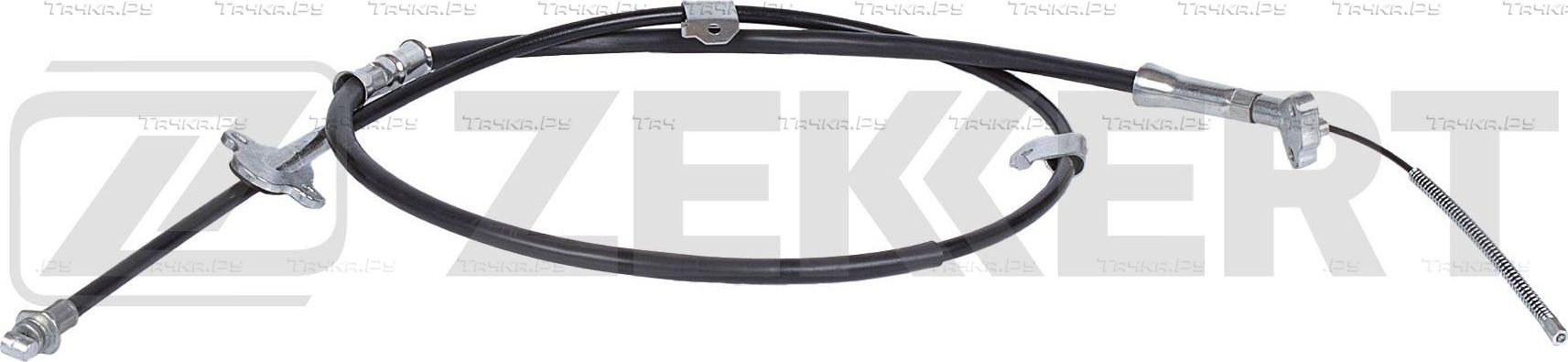 Трос ручника (тросик ручного тормоза) Zekkert. Артикул BZ-1291