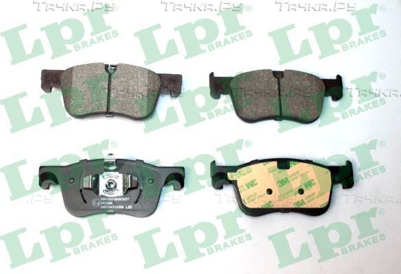 Тормозные колодки LPR передние для Citroen C4 Picasso II 2013-2018. Артикул 05P2389