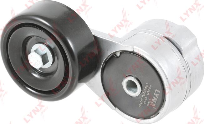 Натяжной ролик (натяжитель) приводного клинового зубчатого ремня LYNXauto. Артикул PT-3249