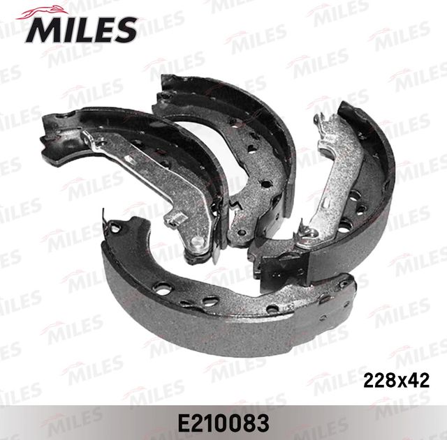 Тормозные колодки Miles задние для Ford Focus II 2004-2012. Артикул E210083