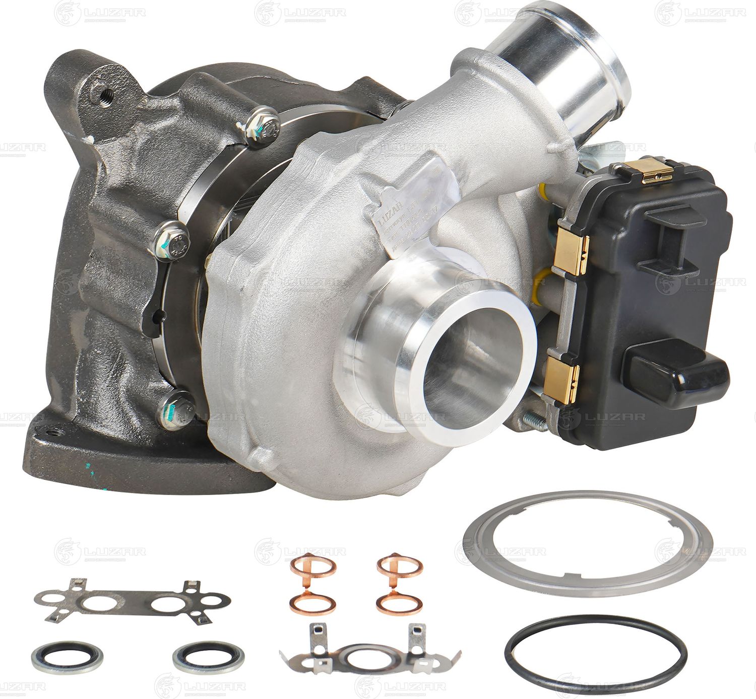 Турбокомпрессор LAND ROVER FREELANDER II (06-) 2.2D [224DT] (тип TD04L4) Luzar. Артикул LAT 1001
