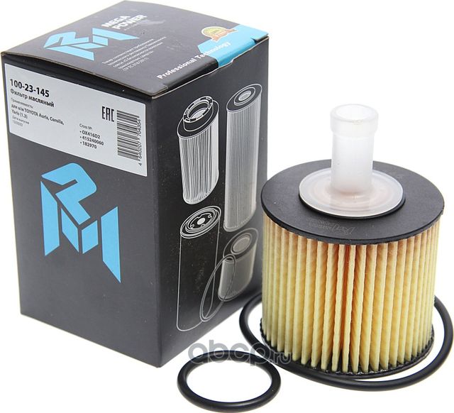 Фильтр масляный TOYOTA Auris,Corolla,Yaris (1.3) MEGAPOWER Megapower. Артикул 10023145