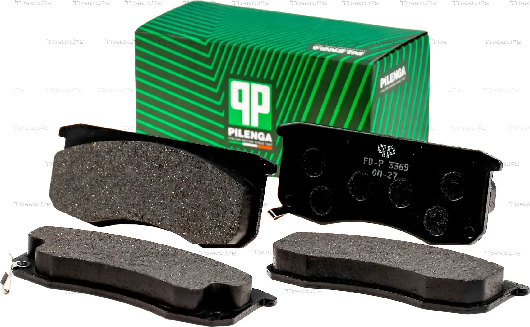 PILENGA Колодки тормозные передние  UAZ PATRIOT. Артикул fd-p3369