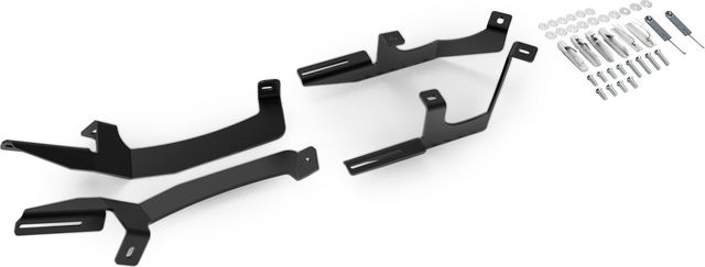 Комплект крепежа к порогам Rival для Kia Sonet 2024-н.в., сталь, 9.2807.1. Артикул 9.2807.1