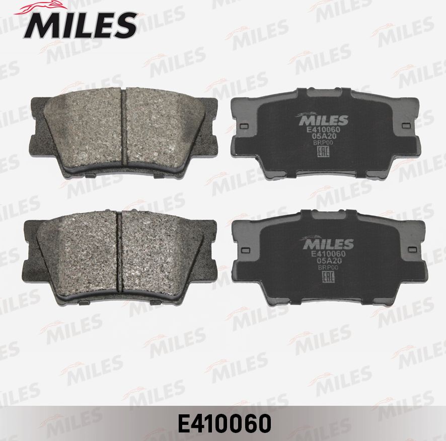 Тормозные колодки Miles (Low-Metallic). Артикул E410060