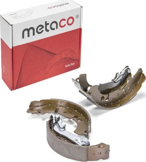 Колодки тормозные FIAT/OPEL GRANDE PUNTO/CORSA D 05- 1.3D/1.4 (228x40) бараб. (Metaco). Артикул 3020039