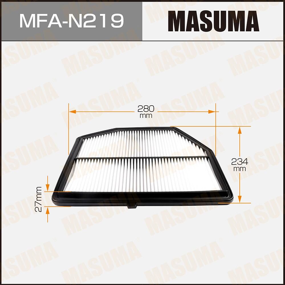 Воздушный фильтр Masuma. Артикул MFA-N219