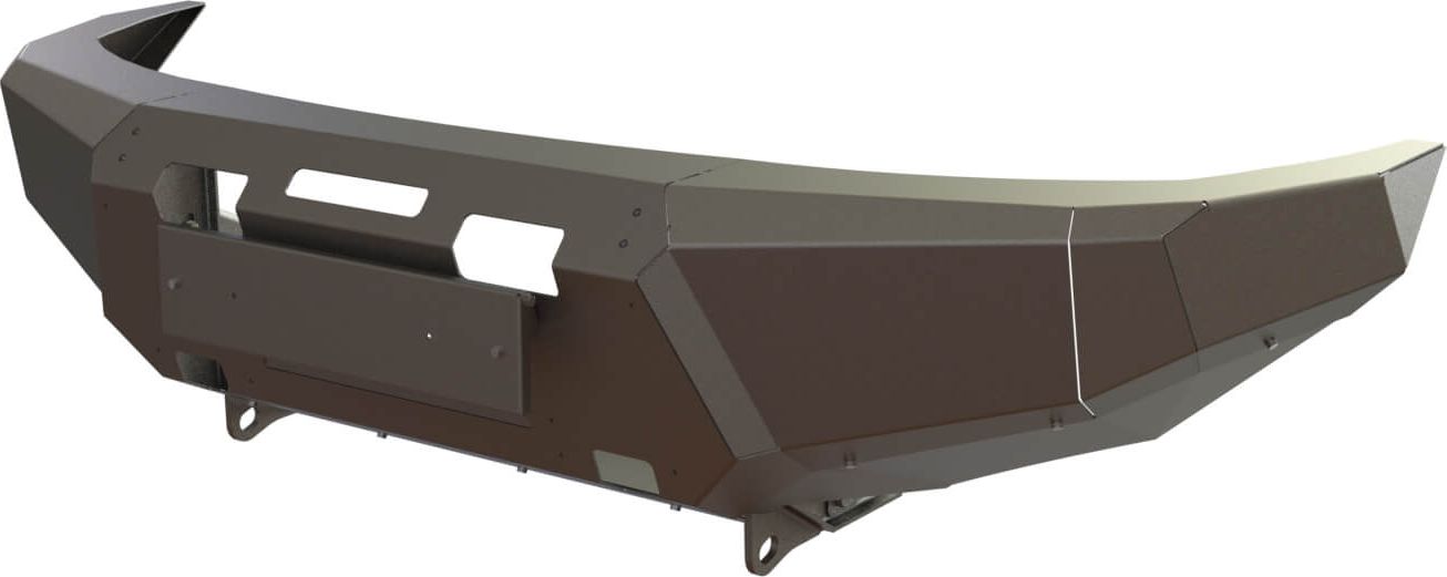 Бампер силовой STC передний для Nissan Patrol Y61 1997-2004. Артикул STC-NPY61-BF