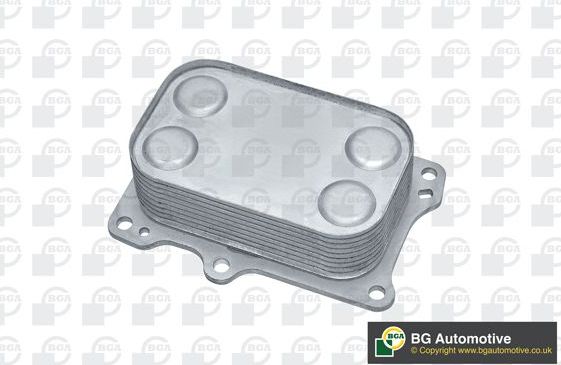 Радиатор масляный (маслоохладитель) для двигателя BGA (алюминий). Артикул CO2217