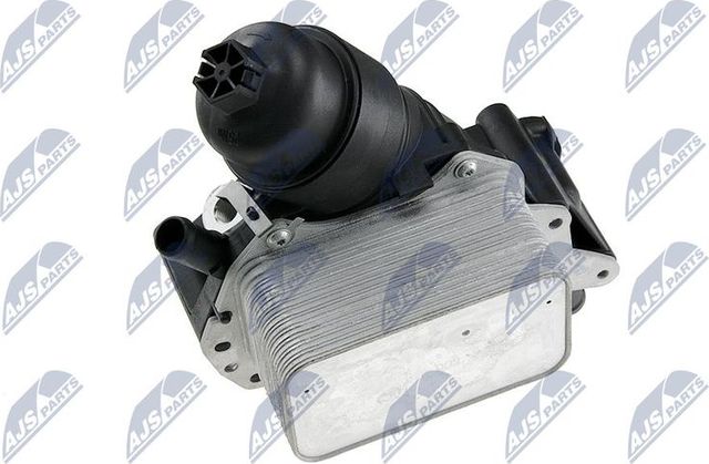 Радиатор масляный (маслоохладитель) для двигателя NTY для Renault Trafic III 2014-2026. Артикул CCL-RE-002