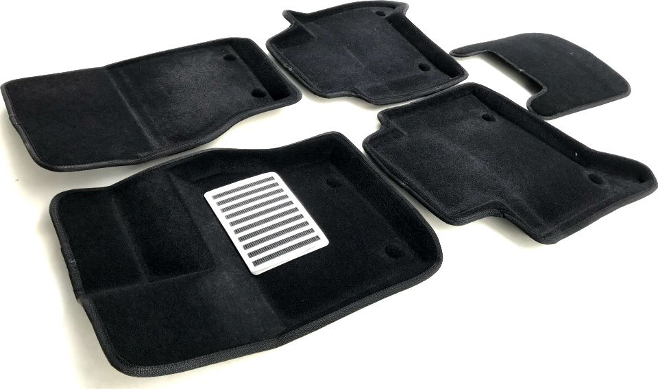 Коврики текстильные Euromat 3D Lux для салона Land Rover Discovery V 2017-2026. Артикул EM3D-003102