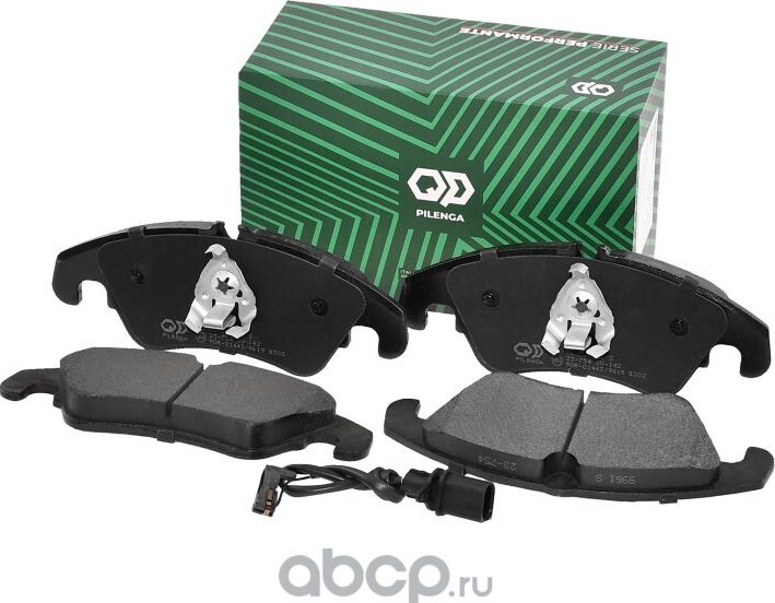 PILENGA Колодки тормозные дисковые передние Performante  VAG Q5 I (8R) A4 IV (B8) A6 IV (4G). Артикул fd-p9961s
