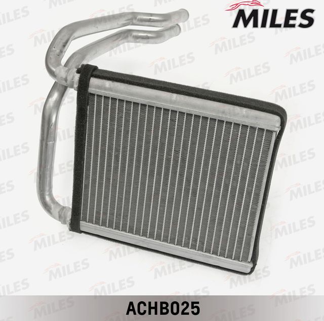 Радиатор отопителя (печки) Miles (алюминий) для Hyundai Solaris I 2010-2017. Артикул ACHB025