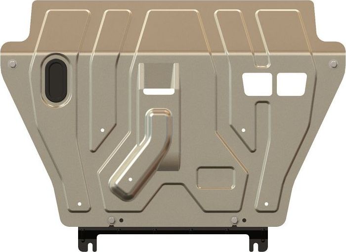 Защита алюминиевая Шериф (3 мм) для картера и КПП Lexus NX 200 2014-2026. Артикул 24.1897 CP