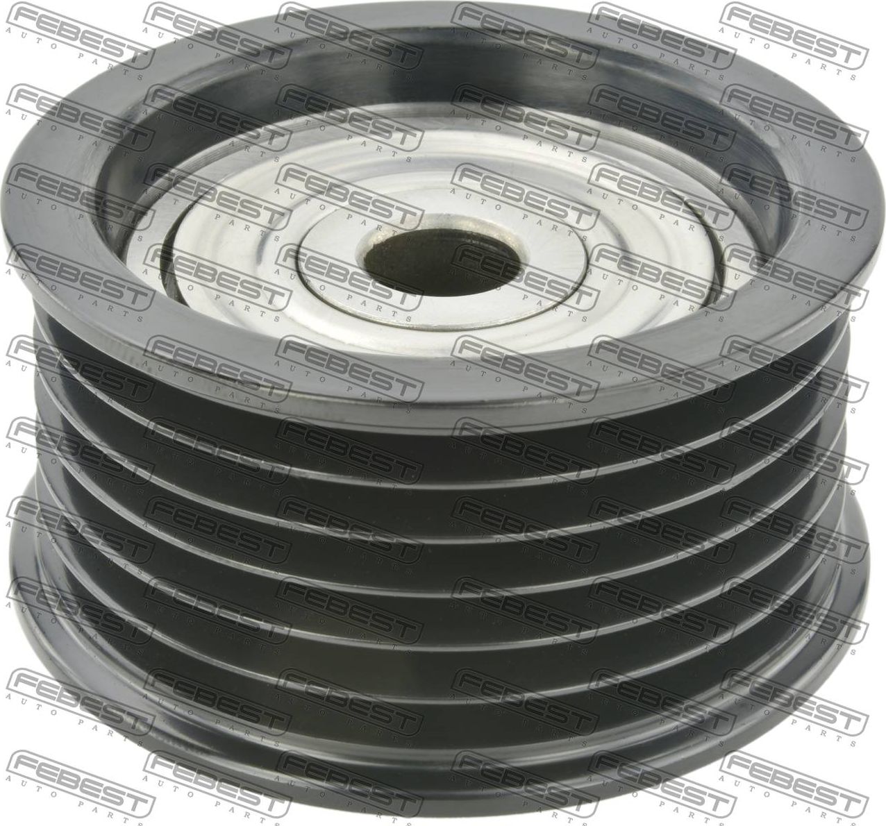 Направляющий (ведущий) ролик приводного поликлинового ремня Febest. Артикул 0188-ASC10