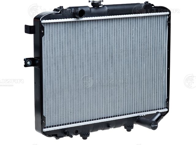 Радиатор охлаждения двигателя Luzar для Hyundai H-100 1993-2000. Артикул LRc 08B4