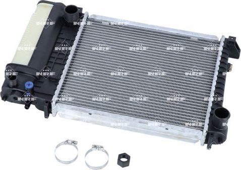 Радиатор охлаждения двигателя NRF (алюминий). Артикул 51351