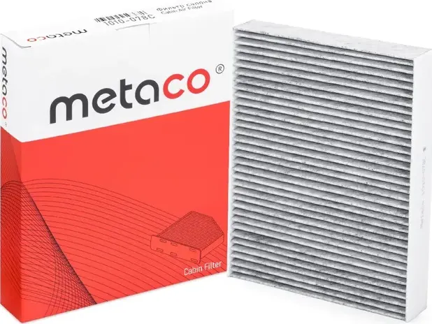 Фильтр салона VAG TOUAREG/CAYENNE 10- угольный (Metaco). Артикул 1010078C