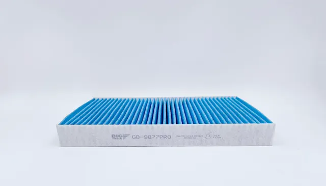 Фильтр салона антибактериальный CITROEN C2  C3  C3 Picasso  C4  C4 II  DS4  PEUGEOT 1007  307/307 SW (BIG Filter). Артикул gb-9877pro