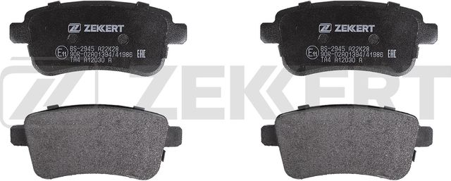 Тормозные колодки Zekkert. Артикул BS-2945