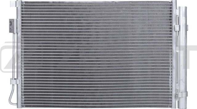 Радиатор кондиционера (конденсатор) Zekkert (алюминий) для Hyundai Solaris II 2017-2026. Артикул MK-3202