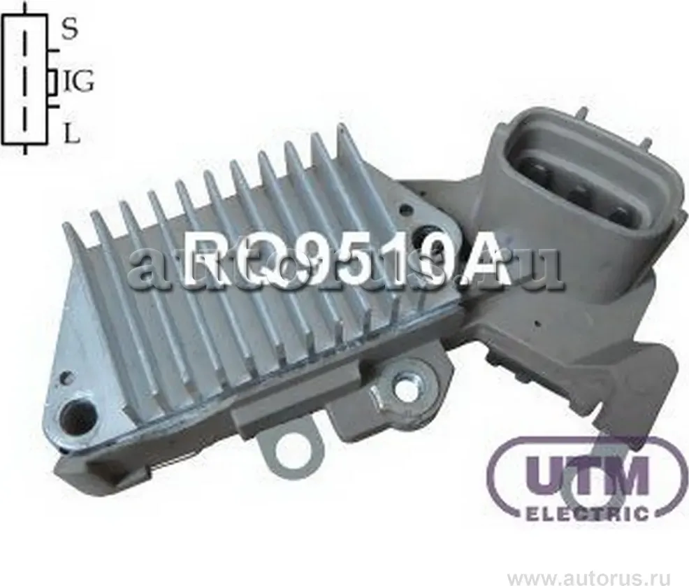 Регулятор генератора (UTM). Артикул RQ9510A