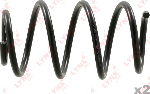 Пружины подвески | перед прав/лев | (Lynxauto). Артикул SC-3388