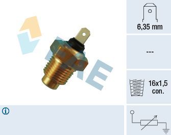 Датчик температуры охлаждающей жидкости FAE. Артикул 31140