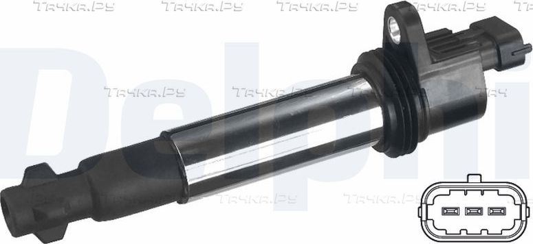 Катушка зажигания Delphi для ВАЗ 2110 1995-2012. Артикул GN10570-12B1