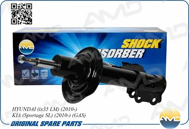 Амортизатор HYUNDAI IX 35 LM 10- передн.лев.газ. (AMD). Артикул AMDSA14L