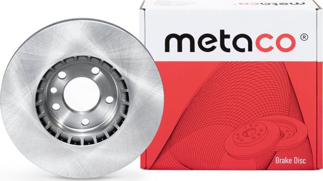 Диск тормозной передний вентилируемый (Metaco). Артикул 3050396