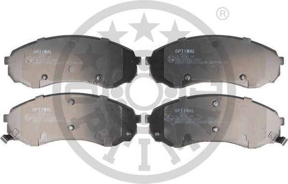 Тормозные колодки Optimal. Артикул BP-12281