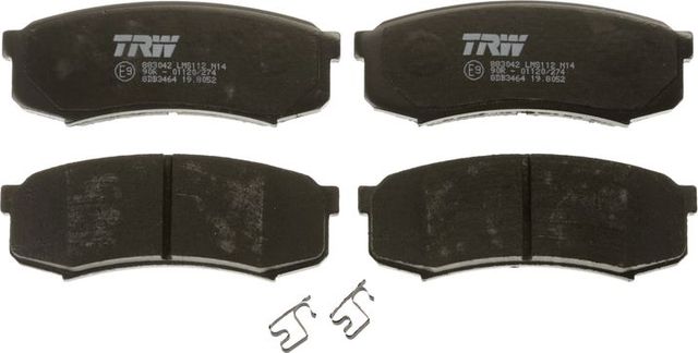 Тормозные колодки TRW COTEC задние для Lexus GX II 2010-2026. Артикул GDB3464