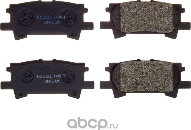 Колодки тормозные дисковые Double Force Double Force. Артикул DFP3339