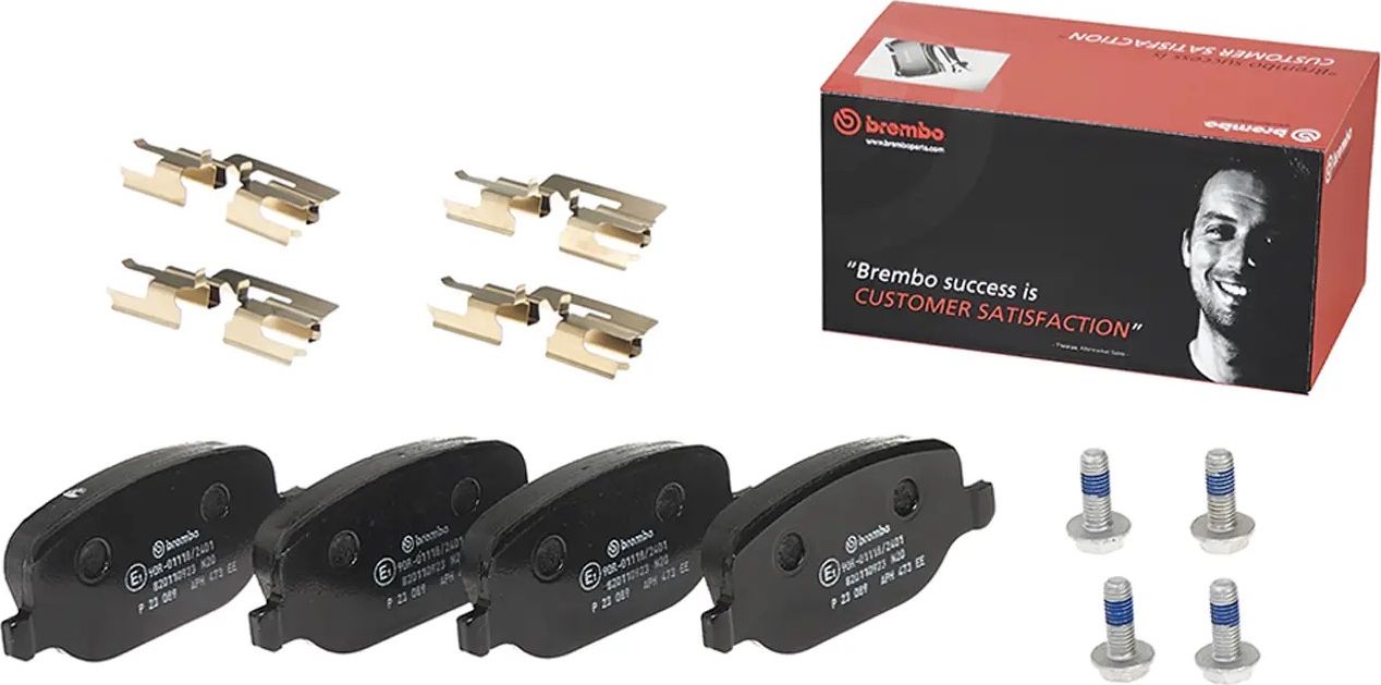 Тормозные колодки Brembo PRIME LINE. Артикул P 23 089