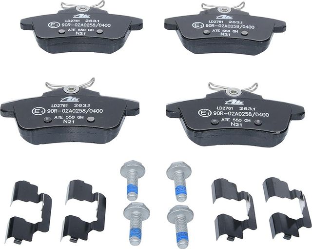 Тормозные колодки ATE Ceramic. Артикул 13.0470-2761.2