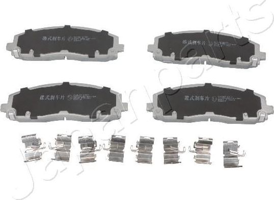 Тормозные колодки Japanparts передние для Chrysler Grand Voyager V 2011-2026. Артикул PA-918AF
