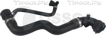 Патрубок радиатора (системы охлаждения) OSSCA для BMW 3 IV (E46) 2000-2007. Артикул 17033