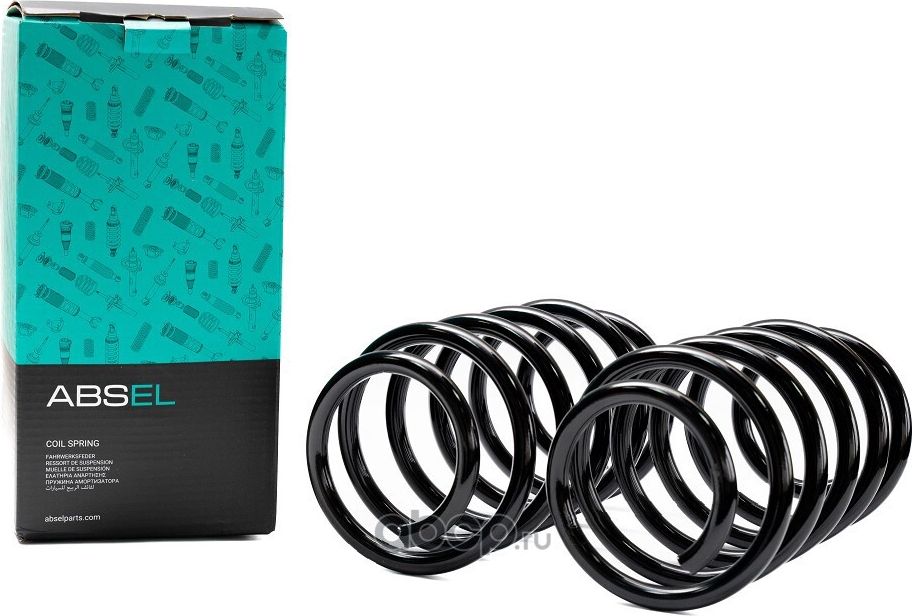 Пружина подвески передней (Absel). Артикул NS345077