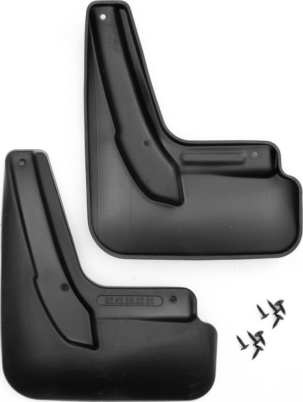 Брызговики REIN Стандарт задняя пара для Lada Largus Cross 2019-2026. Артикул REIN.A66730.E12