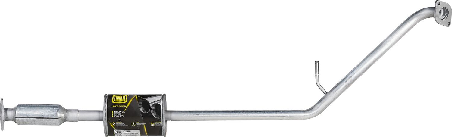 Глушитель (средняя часть) Trialli. Артикул EAM 0355